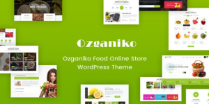 Ozganiko – A Organic Store And Food Shop WordPress Theme