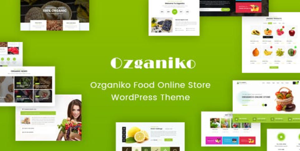 Ozganiko – A Organic Store And Food Shop WordPress Theme