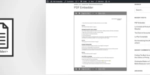 Embed Mobile-friendly PDFs easily and securely in WordPress and prevent your viewers from downloading or printing your original files.