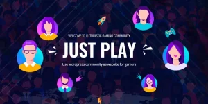 PLAY - Gaming Community WordPress Theme