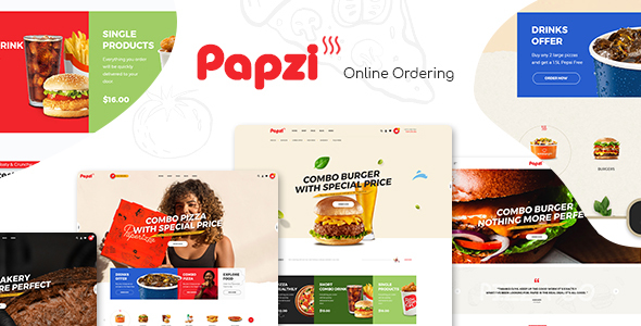 Spice up your fast food website with the Papzi Fast Food WooCommerce Theme. Stunning designs