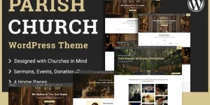 This is Parish church WordPress Theme