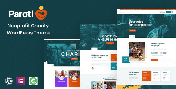 Elevate your nonprofit with Paroti Charity WordPress Theme. Access through Bevaultx for free downloads