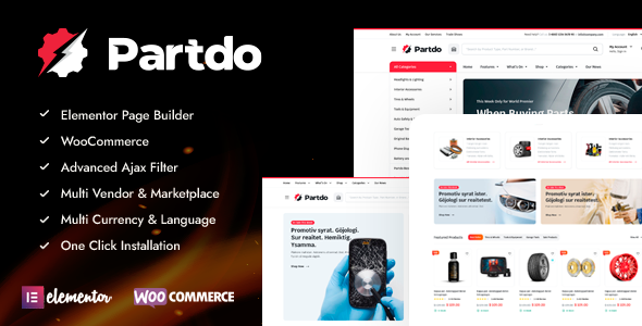 Elevate your WooCommerce auto parts shop with the Partdo theme. Discover Bevaultx for premium WordPress themes and plugins. Get started today!