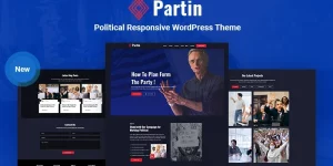 Partin is a Responsive Political WordPress Theme. The theme is fully best for the political related website. it also