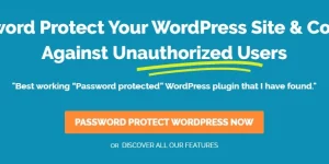 Password Protect WordPress Pro helps secure unlimited WordPress pages