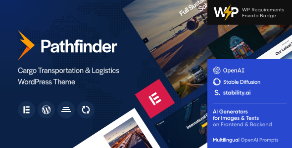 Discover Pathfinder - the ultimate Cargo Transportation  Logistics WordPress Theme for a standout website. Join Bevaultx for premium themes and plugins!