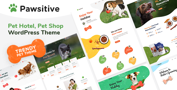 Discover the Pawsitive - Pet Hotel  Shop WordPress Theme: The Best Choice for Pet Lovers When it comes to running a pet hotel or pet shop website