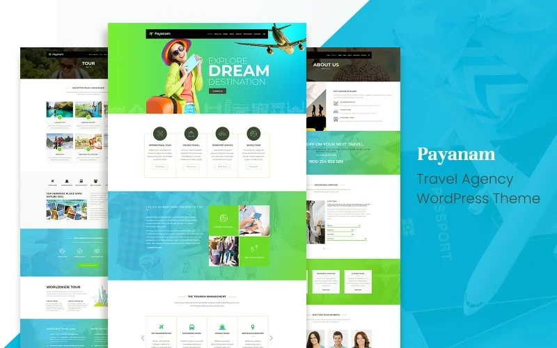 Payanam is a perfectly developed WordPress travel blog theme for travel bloggers. This unique and creative travel WordPress blog theme comes with handy features for travel bloggers to create their websites instantly. Finding an extensive collection of premium and free WordPress travel themes in online marketplaces is easier