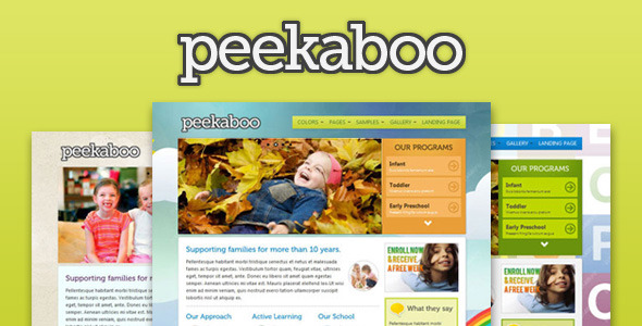 Pekaboo – Children Theme HTML Template: Your Go-To Theme for Child-Oriented Sites Looking to build an engaging website for kids? The Pekaboo – Children Theme HTML Template is exactly what you need. This delightful template is specifically designed for creating colorful