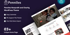 Penniles is a new Nonprofit and Charity WordPress Theme. Penniles is a new and nonprofit and charity WordPress Theme theme. Penniles has any section and charity functionality. Penniles support any device and media device. Penniles fully responsive. Penniles make by world's latest page builder. we make many custom elements for…