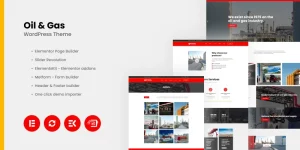 Petroil - Oil  Gas WordPress Theme