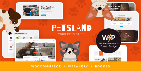 Discover Pets Land - the ultimate WordPress theme for pet shops and vets. Optimize your site with SEO-friendly design