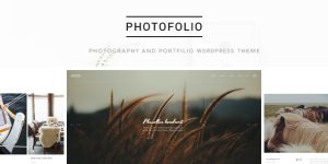 Discover the PhotoFolio Photography Portfolio WordPress Theme on ThemeForest. Perfect for photographers to showcase their work stylishly. Join Bevaultx for more!