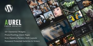 Discover Aurel Photography WordPress Theme