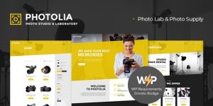 Discover the Photolia WordPress Theme—a sleek