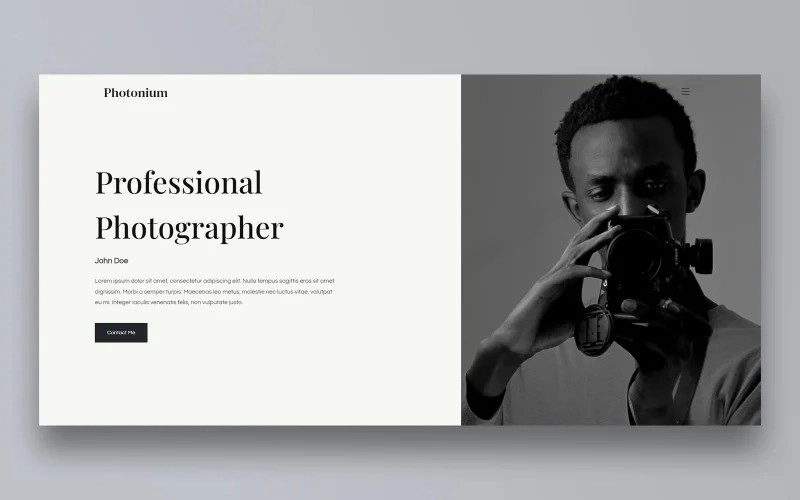 A great photographer need a great portfolio to bring great clients and to take your passion at the next level. Even If you are a photographer or video agency