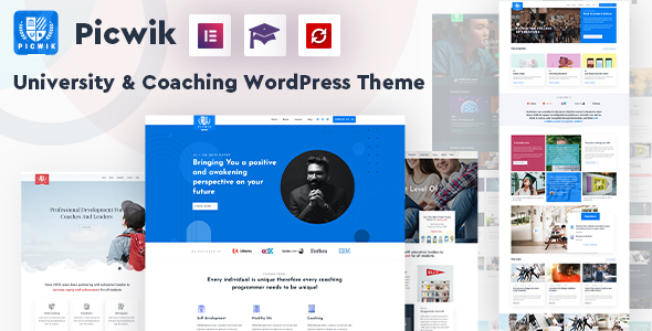 Picwik – University  Coaching WordPress Theme Introducing the Picwik – University  Coaching WordPress Theme! This sleek and highly functional theme is designed specifically for educational institutions