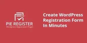 Pie Register is a quick and easy to use WordPress Registration Plugin which customize website registration forms with easy to use features like drag and drops