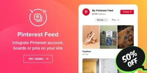 Transform your website with the Elfsight Pinterest Widget! Showcase your profile