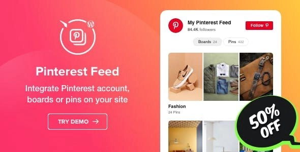 Transform your website with the Elfsight Pinterest Widget! Showcase your profile