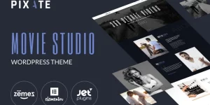 Pixate is a creative sample of film maker WordPress theme