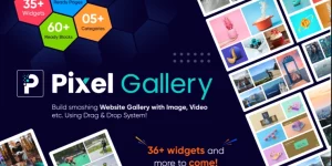 Transform your WordPress experience with Pixel Gallery Pro! Effortlessly create stunning grid galleries using Elementor's drag-and-drop feature. Enjoy extensive customization options and download it from the Bevaultx at a fraction of the cost. Elevate your site today!