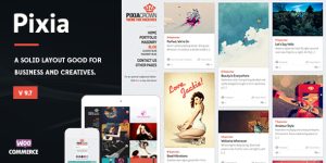 Discover Pixia Showcase WordPress Theme