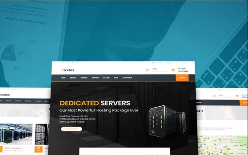 Pixxles is a unique  modern WordPress theme for domain and hosting with WHMCS. Pixxles clean and trendy design.Its allow you to create a professional web hosting Website without knowledge of coding. Pixxles is use for domain