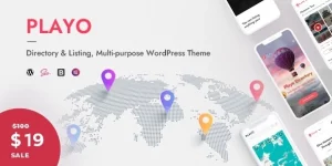 Discover Playo: the best WordPress theme for local directories and activities. Easily upload and book directories with front-end forms