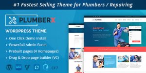 Elevate your construction or plumbing business with the Plumber WordPress Theme. Features: responsive design