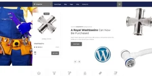 Plumbing Hub is the beautiful Plumbing Shop WordPress Theme for plumbing Shop