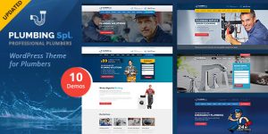 Plumbing Spl. WordPress is designed for plumbing companies