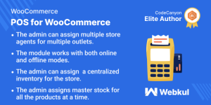 Point of Sale System for WooCommerce provides store owners to have the functionality