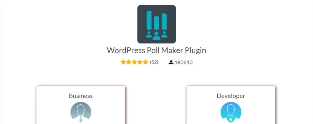 Poll Maker plugin is developed to super easily create amazing online polls for your WordPress website with its basic features. You can use it to conduct elections