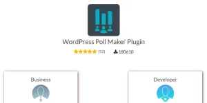 Poll Maker plugin is developed to super easily create amazing online polls for your WordPress website with its basic features. You can use it to conduct elections