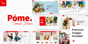 Create a stunning online food store effortlessly with Pome Food Store WordPress Theme. Responsive