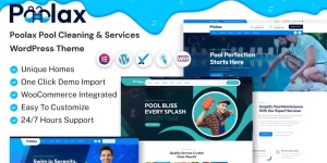 Discover Poolax – the ultimate WordPress theme for pool cleaning and services! Enjoy stunning