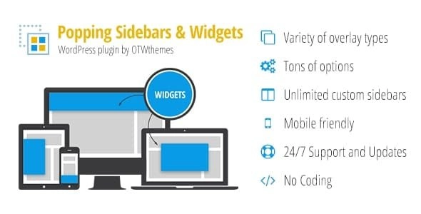 Discover "Popping Sidebars and Widgets for WordPress" - a game-changing plugin that enhances user engagement with sleek