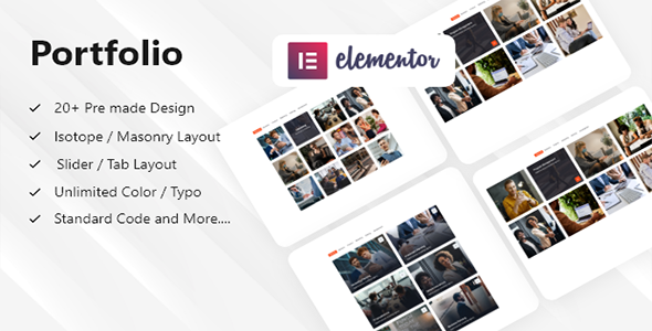 Portfolio Builder – Elementor Portfolio Addon is a fully responsive plugin that display your company or personal portfolio/ Gallery items. From admin panel you can easily add your portfolio items. It has widget included with carousel