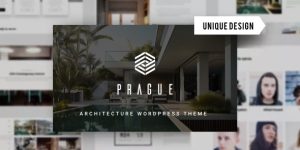 Create a stunning website with the Prague WordPress theme. Perfect for architects  designers