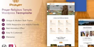 Developing a internet site from scratch may be a daunting venture. Many web developers fumble if they want to start constructing a site from scratch. ATT Software brings you the great solution with the Prayer WordPress topic. You can now expand web sites for temples and different non secular places…