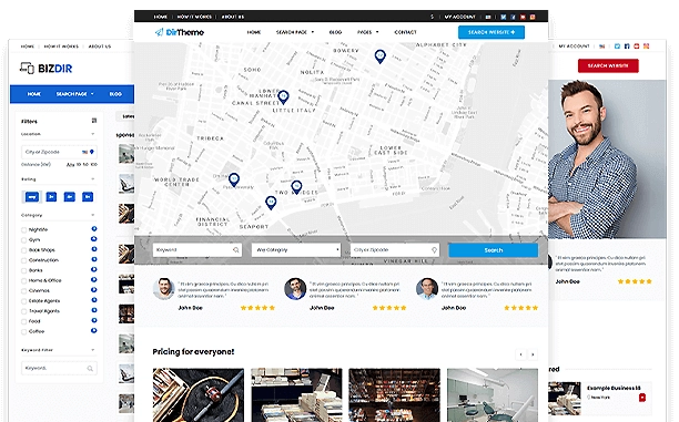 Create your own directory website similar to Yelp.com and Yellow Pages with this WordPress theme.