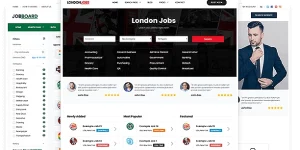 Create your own job board website similar to Indeed or CareerBuilder with this WordPress theme.