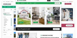 Create your own real estate website similar to Rightmove and Zillow with this WordPress theme.