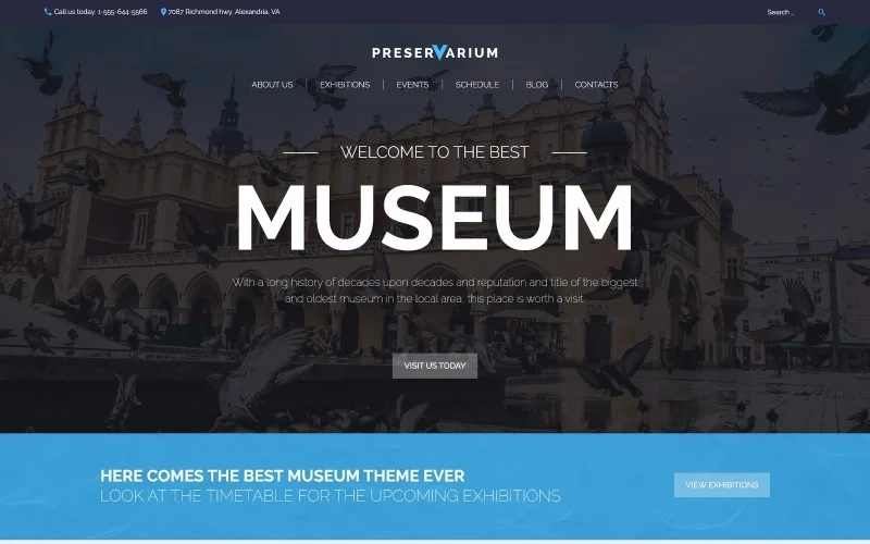 This fully responsive and well-documented theme is the best solution for showcasing your museum in the best light! A top-notch design with Parallax animation will help you to make a stunning presentation of your anthropology