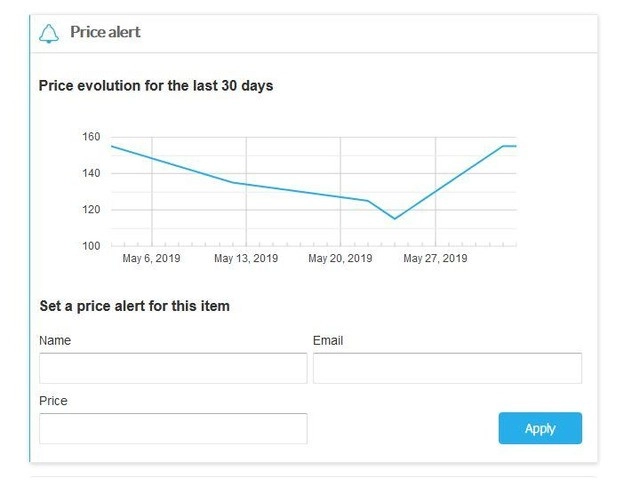 Cbk Price Subscribe is a plugin that will notify your users if the price reaches the amount set in the user alert. Your users don't have to follow the ads every day if they want to know when the price is lower