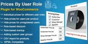 Unlock tailored pricing with Prices By User Role for WooCommerce! This powerful plugin offers role-based pricing