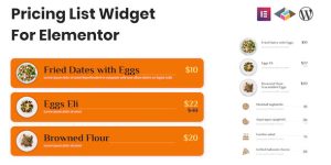 Pricing List Widget for Elementor - Elevate Your Pricing Tables! Are you looking to create stunning and responsive pricing tables for your website? Look no further than the Pricing List Widget for Elementor! This amazing widget integrates seamlessly with Elementor