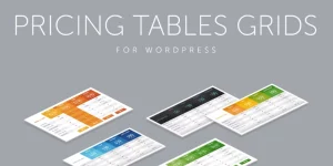 CSS3 Responsive Web Pricing Tables Grids for WordPress is a pack of pure CSS3 Web Pricing Tables with 2 table styles and 20 predefined color versions that comes loaded with tons of options like extensive admin panel with live configuration